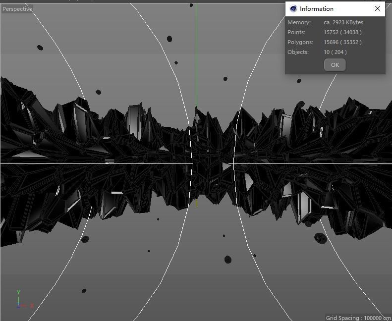 light spot shine aesthetic photon nightclub fashion effects 3D model_3