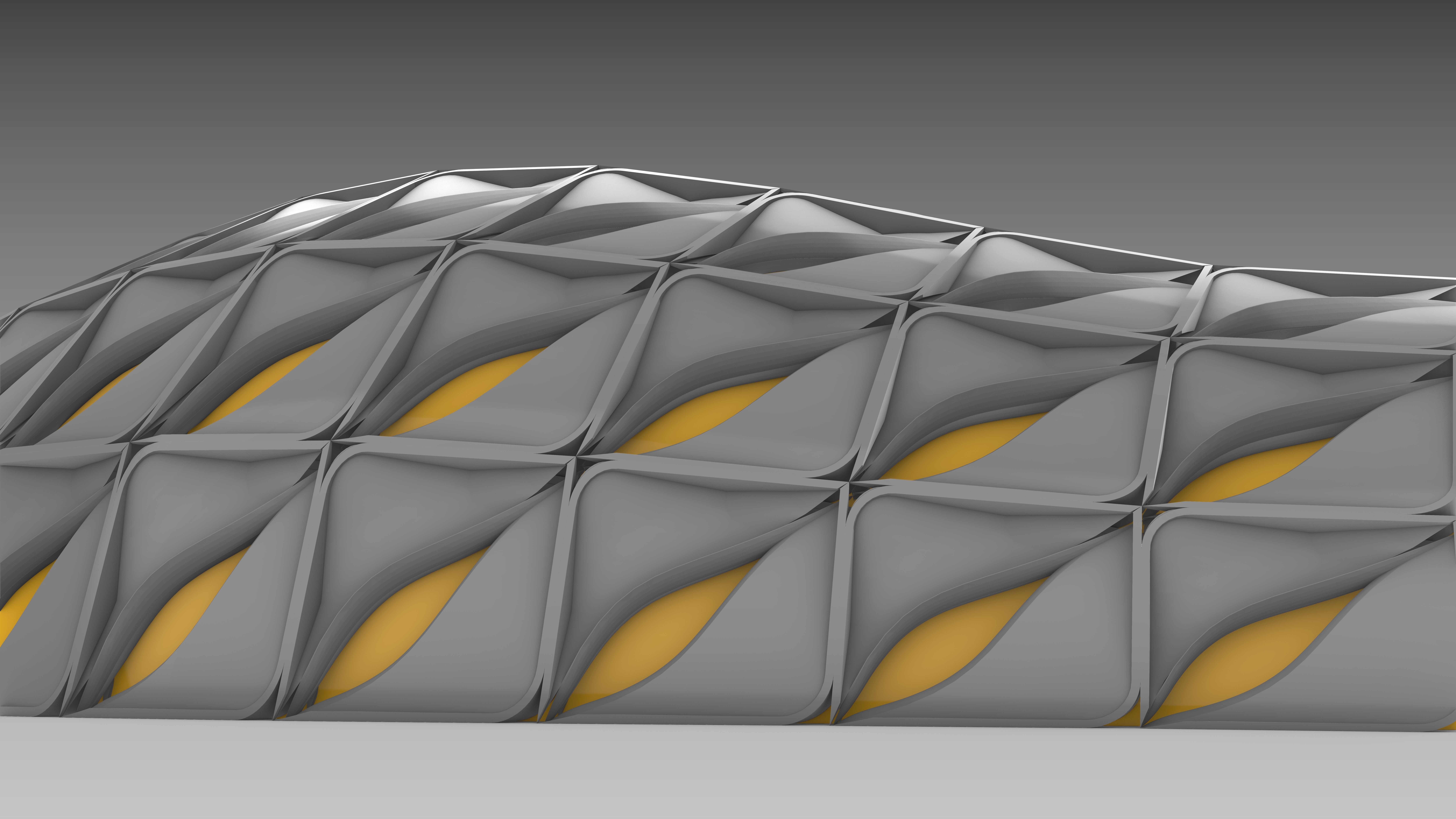 Parametric pavilion 3d model 3D model_4
