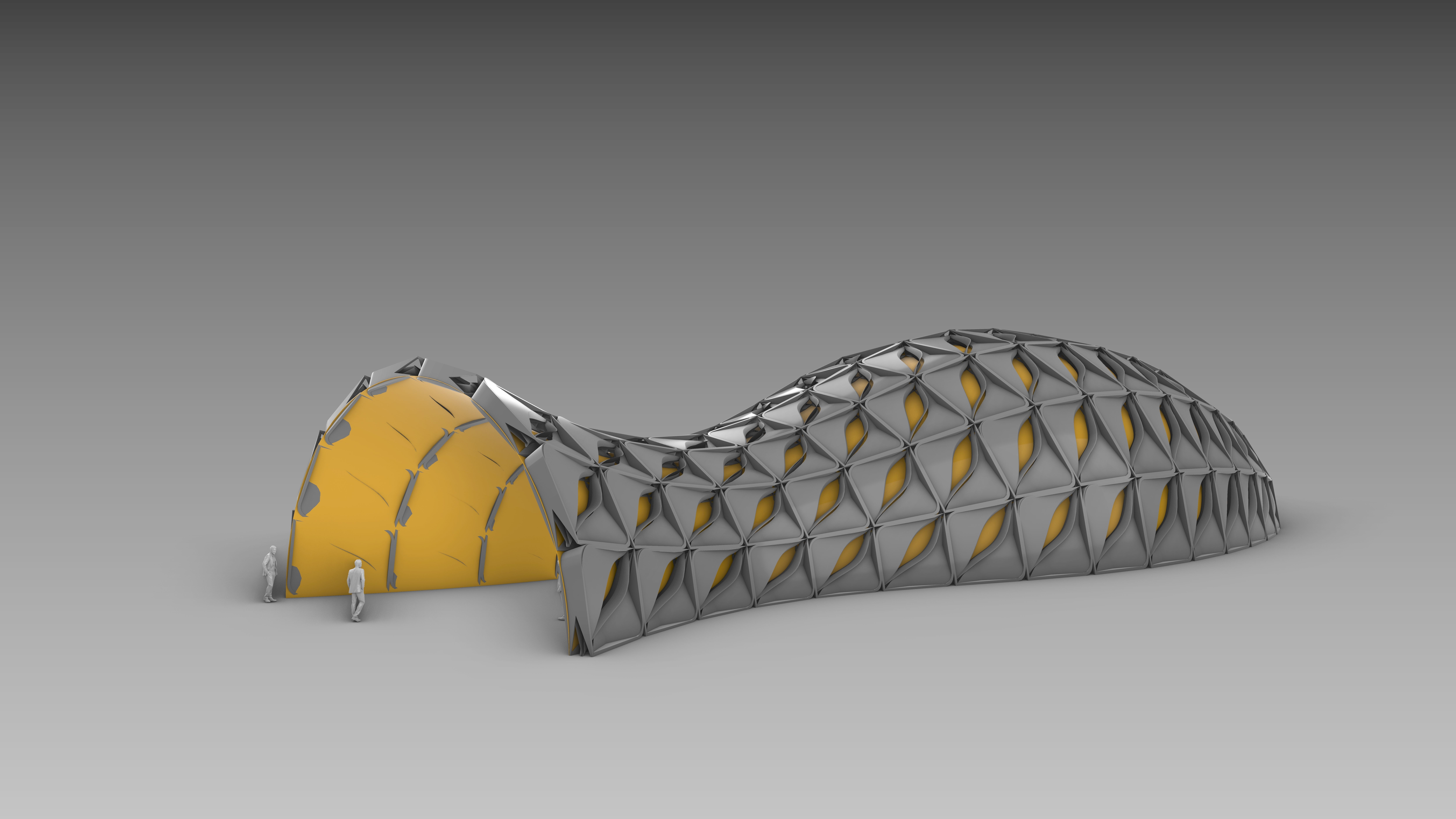 Parametric pavilion 3d model 3D model_2