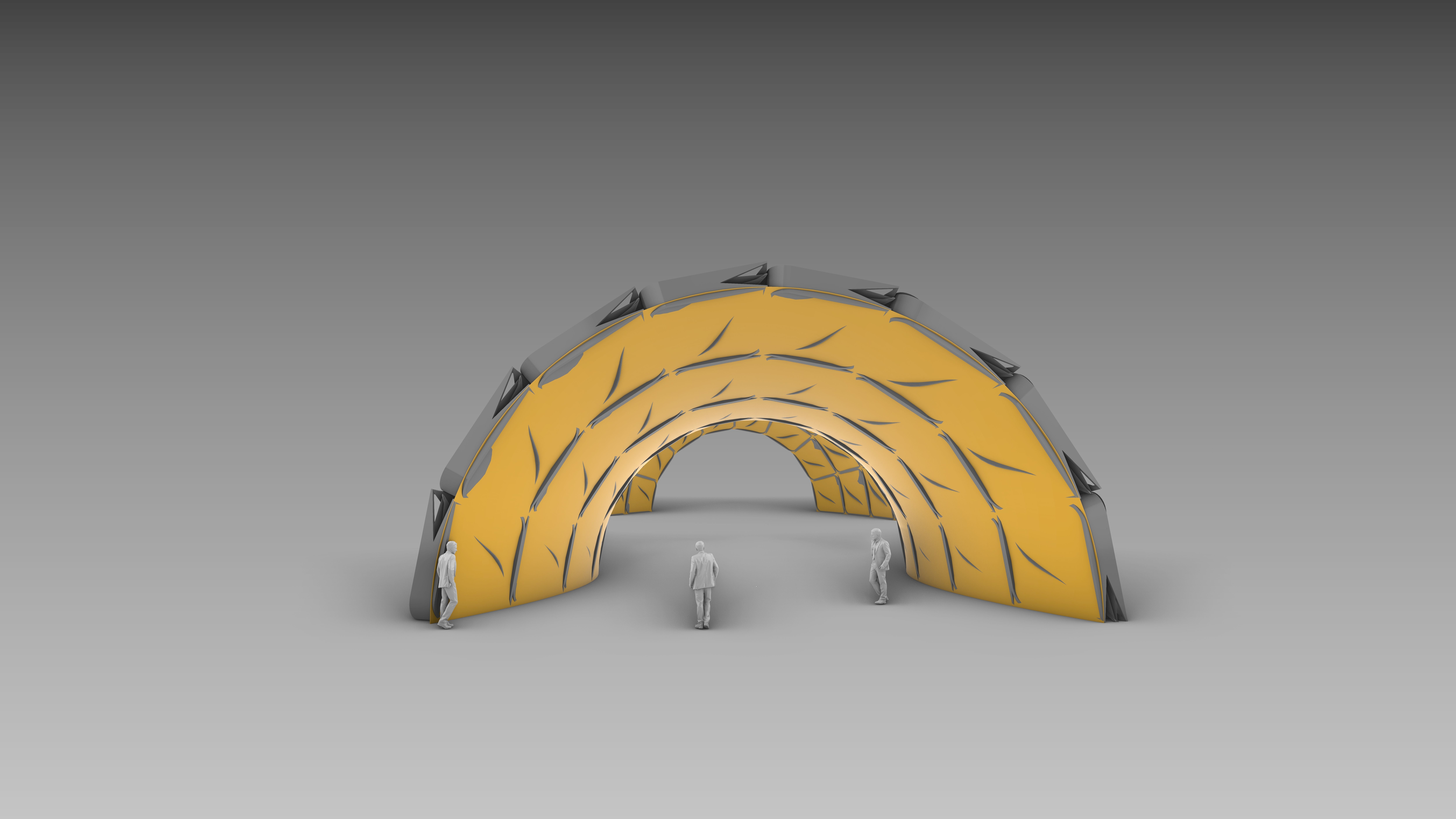 Parametric pavilion 3d model 3D model_1