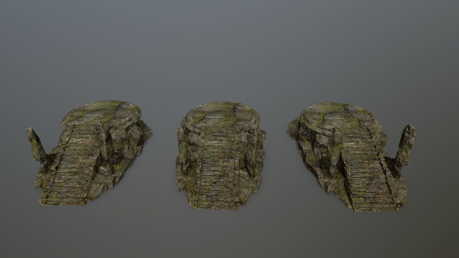 temple Low-poly 3D model_15