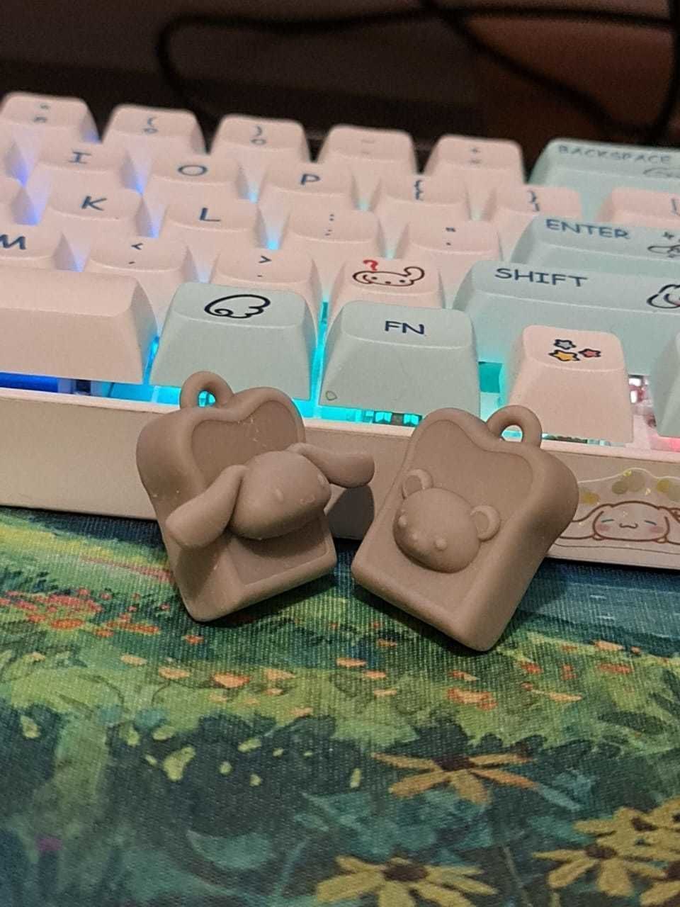 Cinnamoroll bread charm 3D print model_1