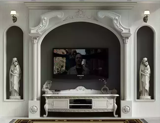 Classic TV Set  3D model