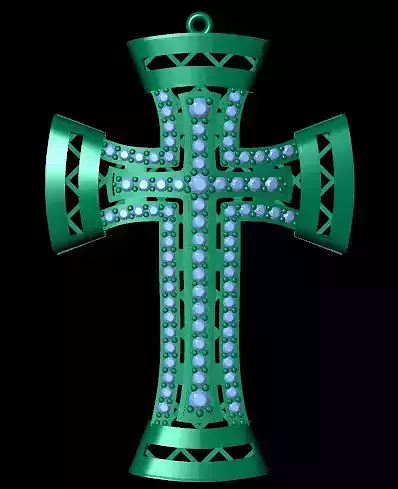  Cross pendant I