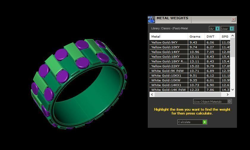 Rings 3D print model_3