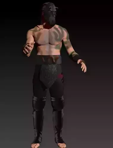 LUCHASAURUS AEW FANART 3D print model