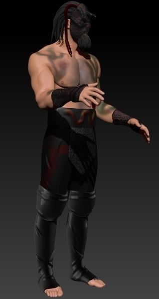 LUCHASAURUS AEW FANART 3D print model_1