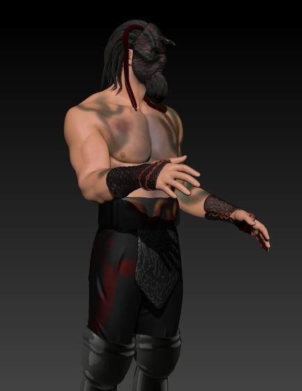 LUCHASAURUS AEW FANART 3D print model_4