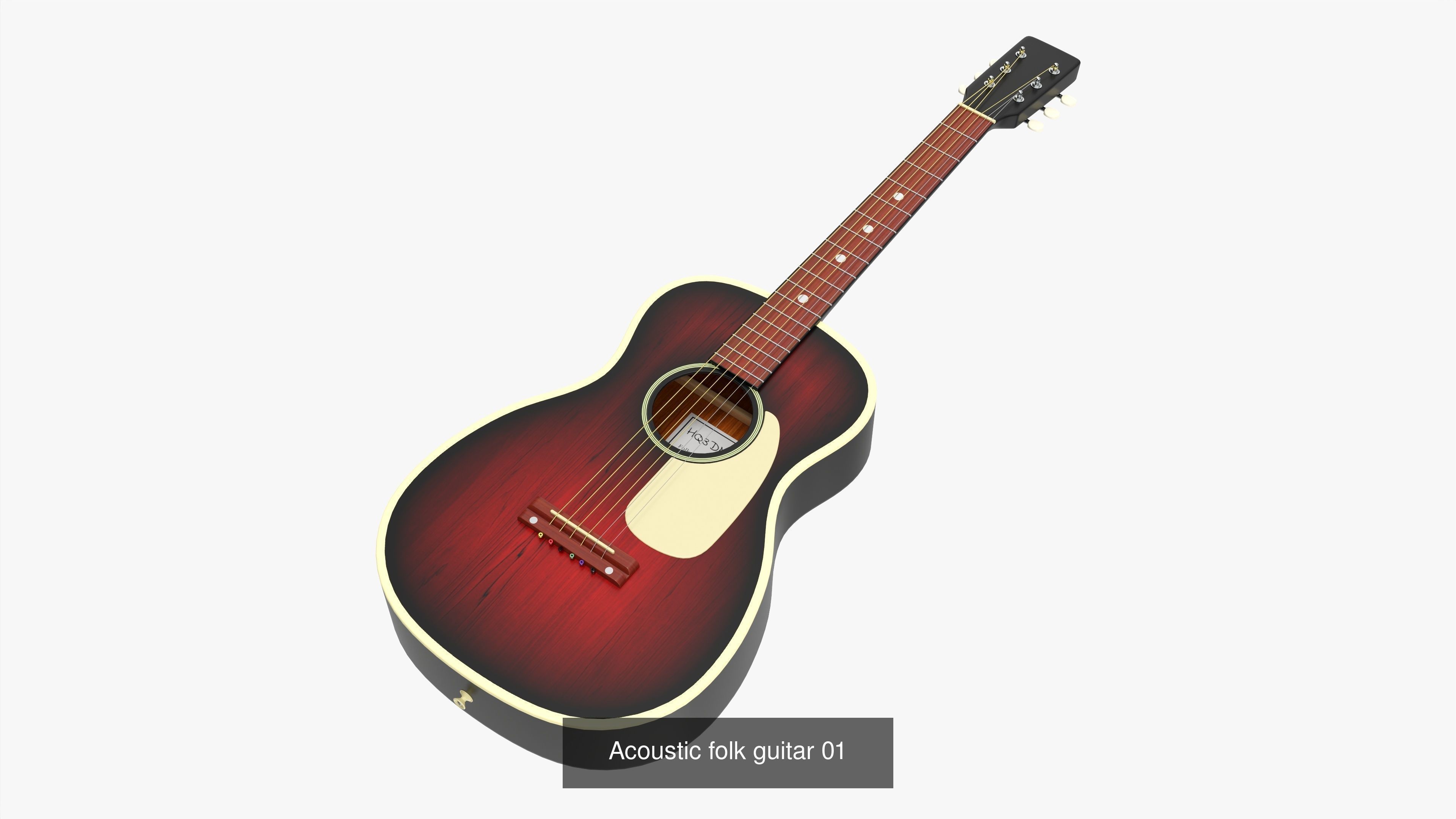 Musical Instrument Large Collection 01 - 36 PBR models _26