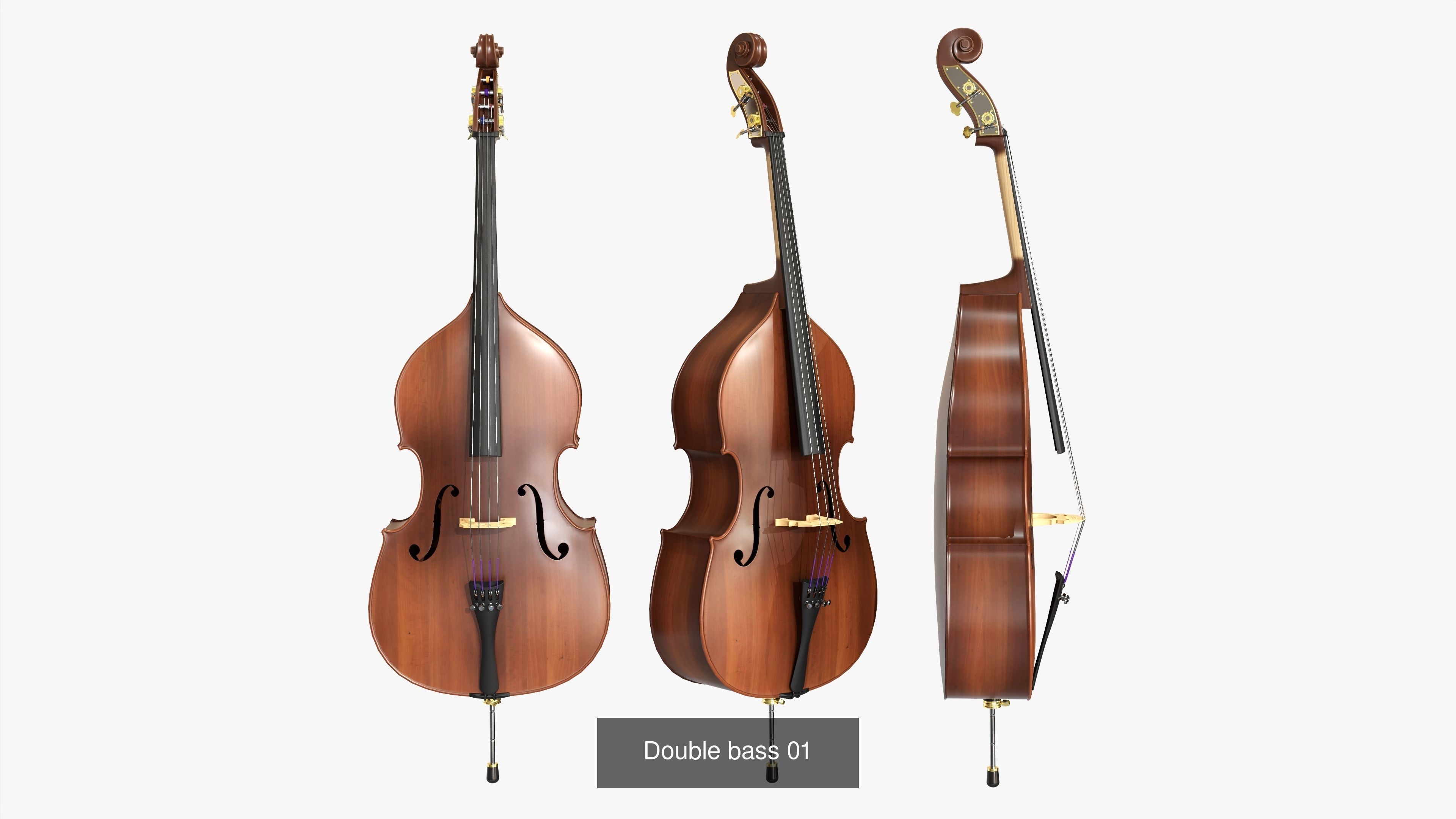 Musical Instrument Large Collection 01 - 36 PBR models _30