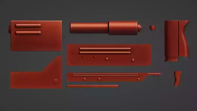 Print Ready Cosplay Prop from Blade the 1998 Original Film