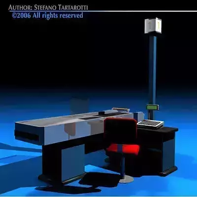 Cashtill checkout counter with shopping cart