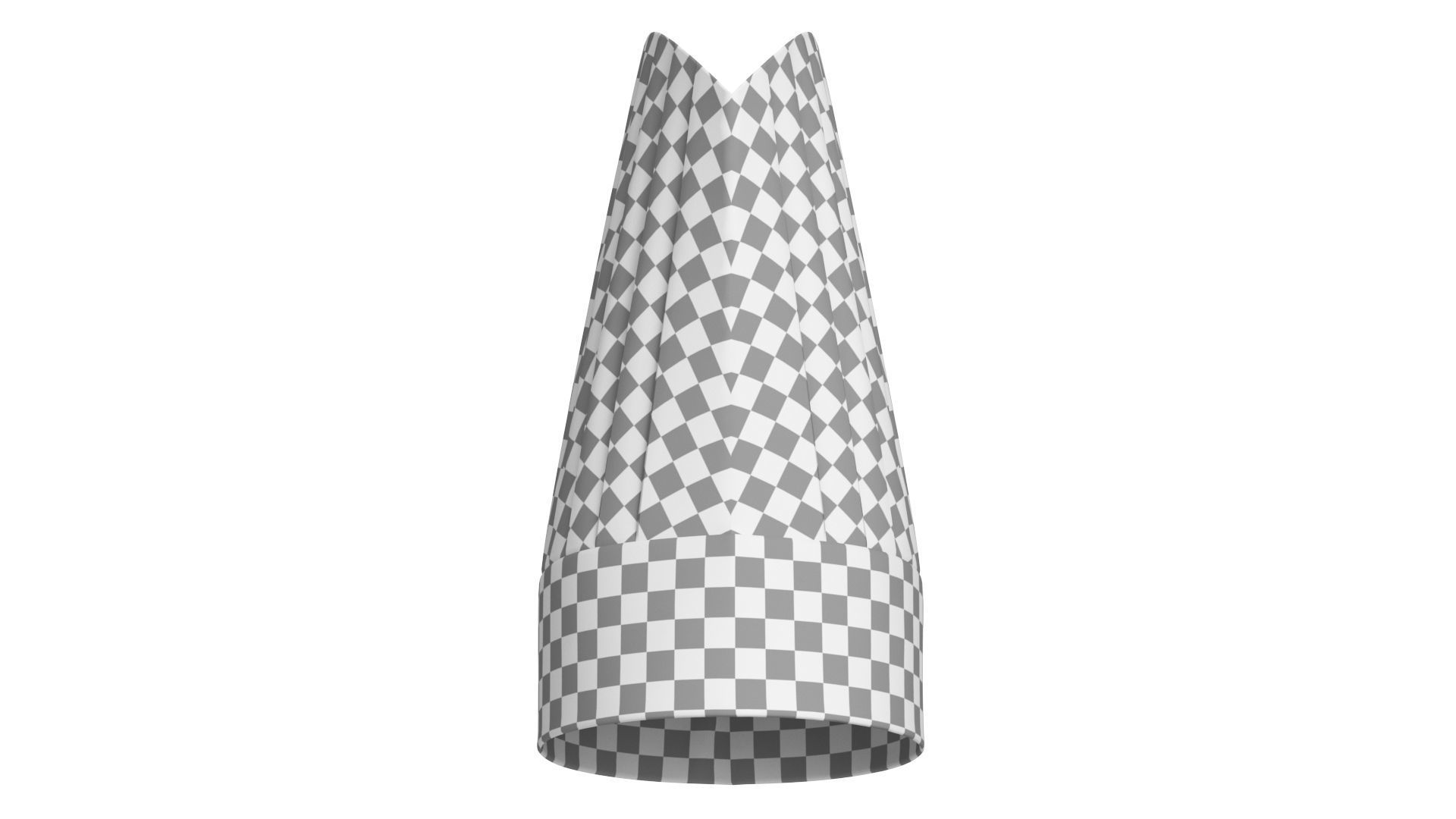 Chef Hat Collection 3D model_16