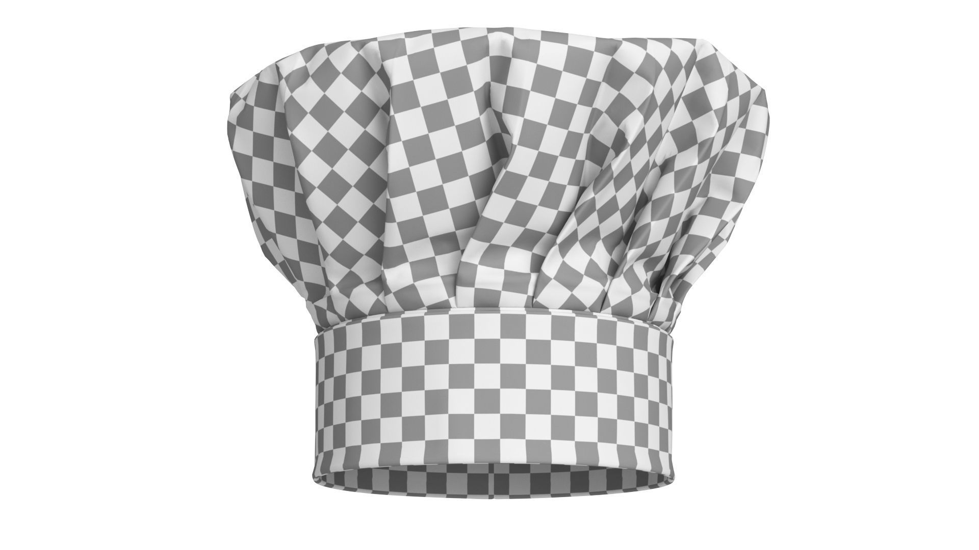 Chef Hat Collection 3D model_11