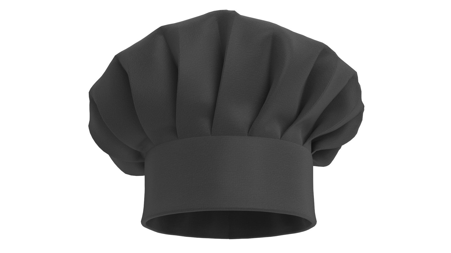 Chef Hat Collection 3D model_3
