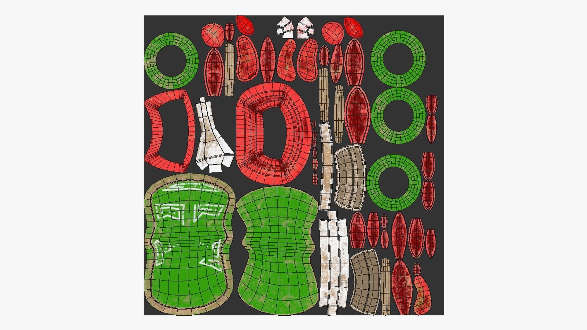 10 Tribal Mask J Collection - Costume Character Design _68