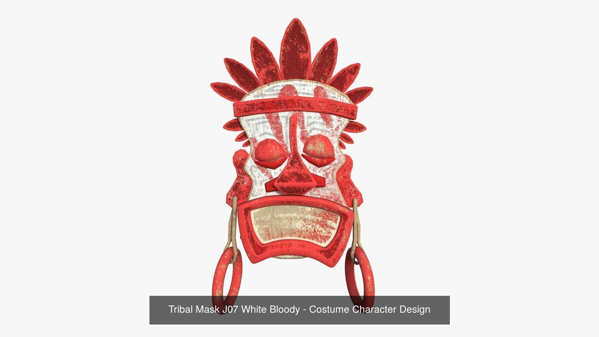 10 Tribal Mask J Collection - Costume Character Design _8