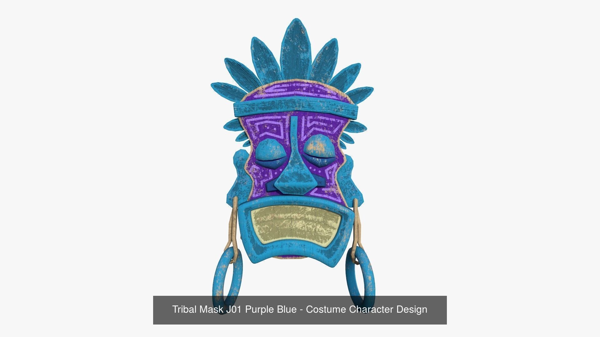 10 Tribal Mask J Collection - Costume Character Design _2
