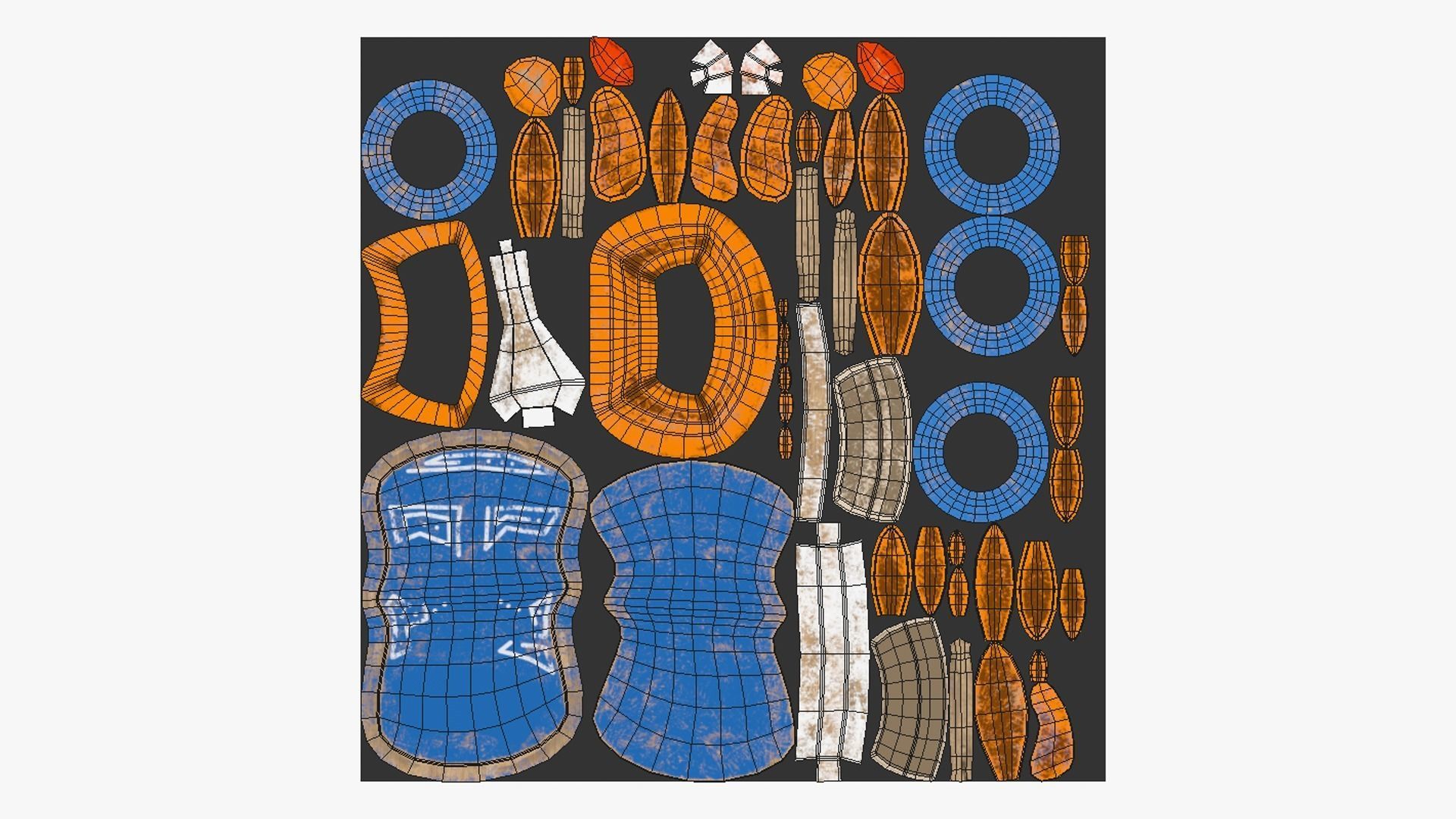 10 Tribal Mask J Collection - Costume Character Design _75