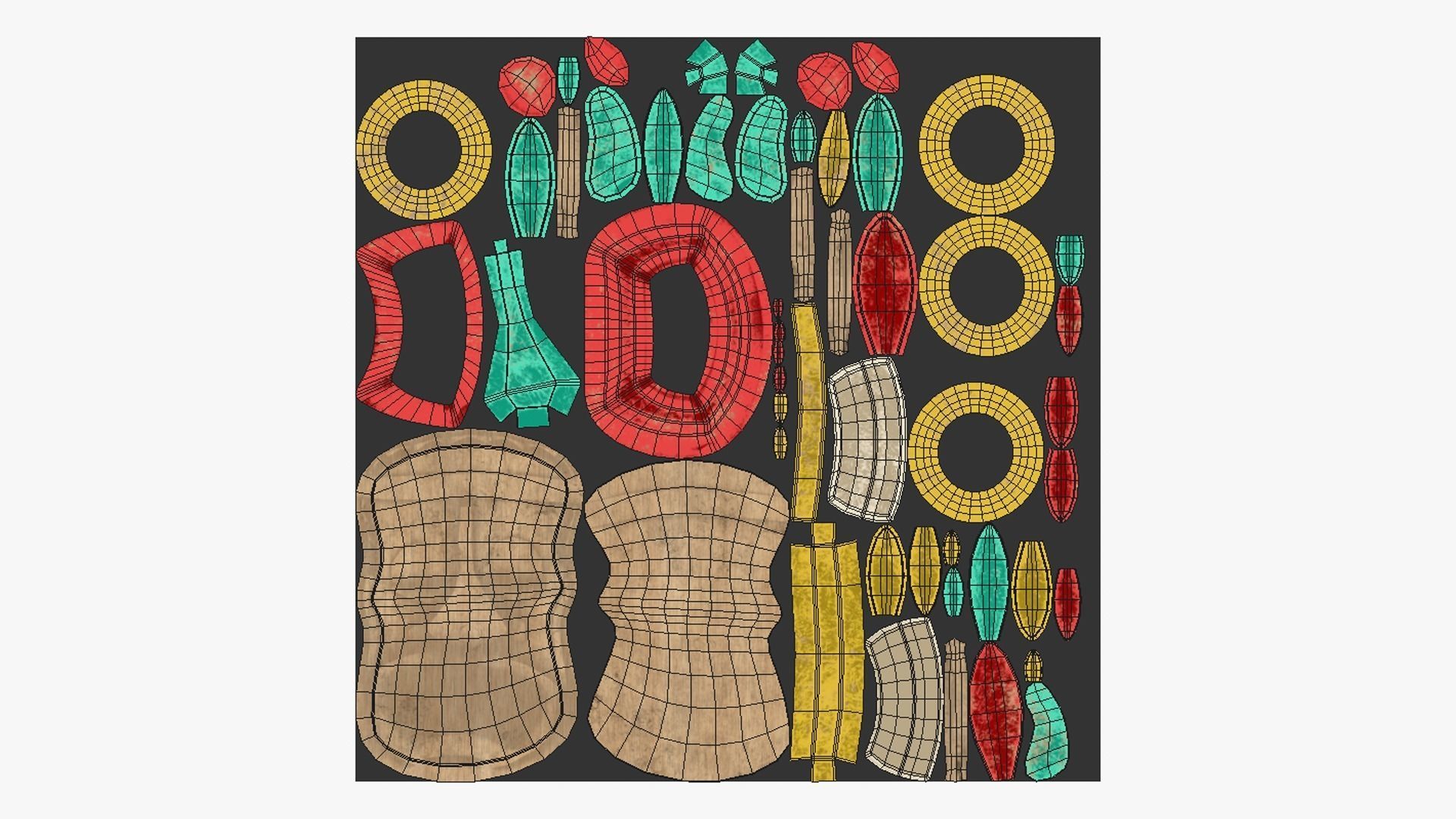 10 Tribal Mask J Collection - Costume Character Design _67