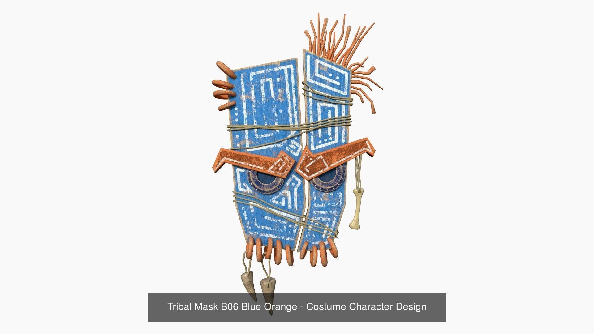 100 Tribal Masks Super Collection - Costume Character Design _37