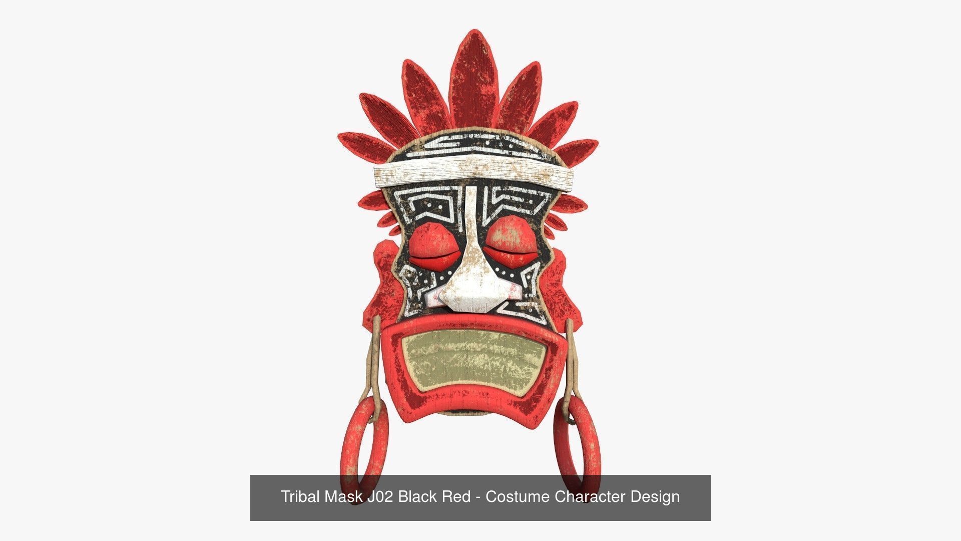 100 Tribal Masks Super Collection - Costume Character Design _189