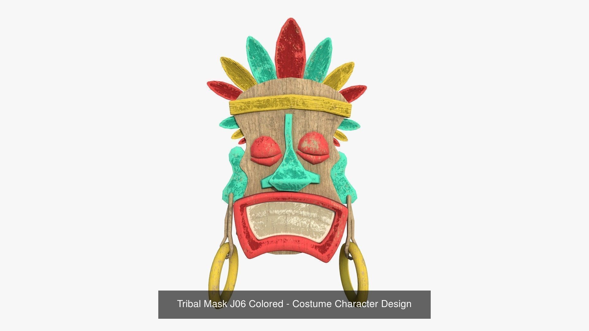 100 Tribal Masks Super Collection - Costume Character Design _197