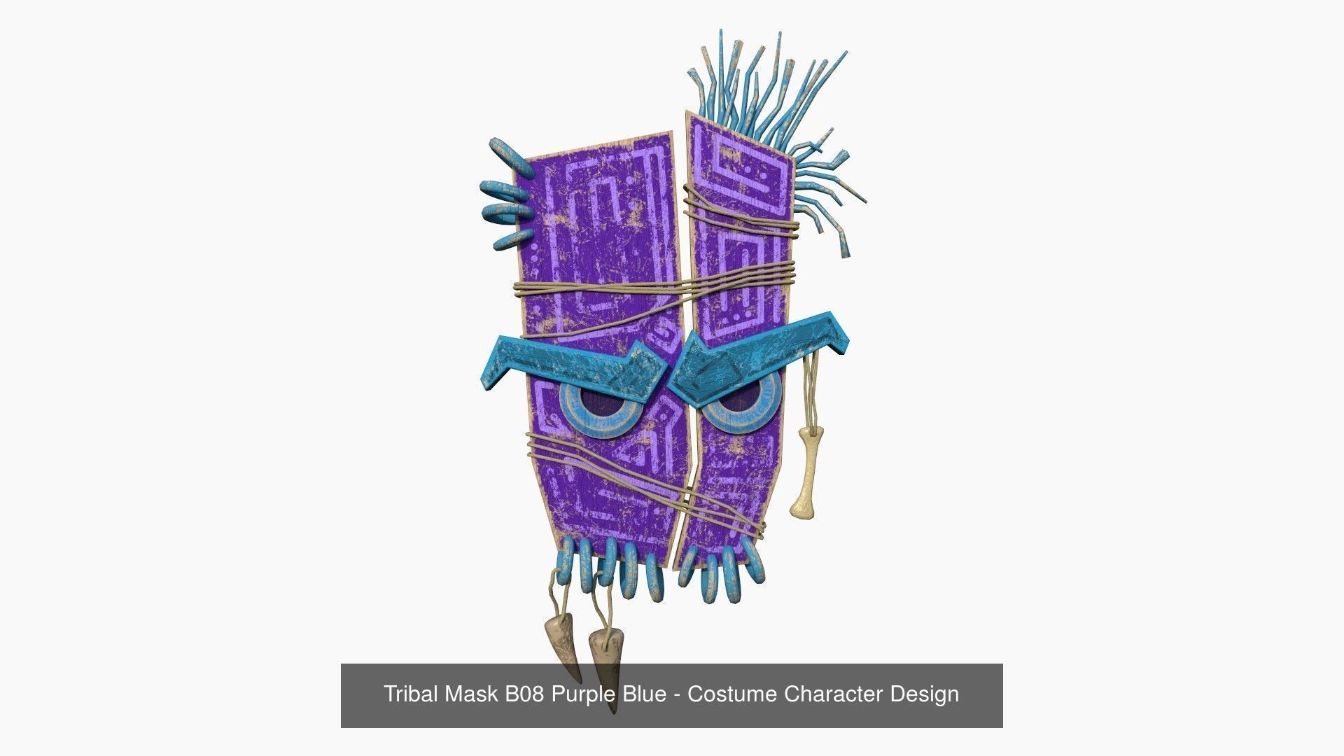 100 Tribal Masks Super Collection - Costume Character Design _41