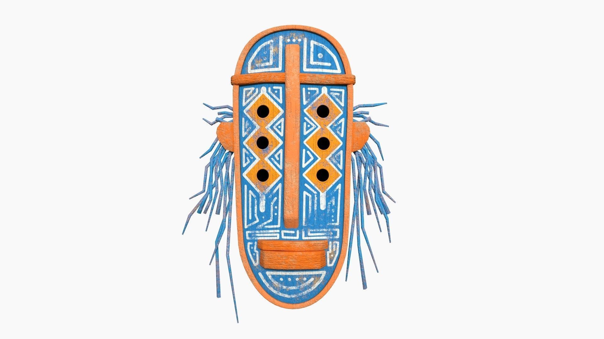 100 Tribal Masks Super Collection - Costume Character Design _116