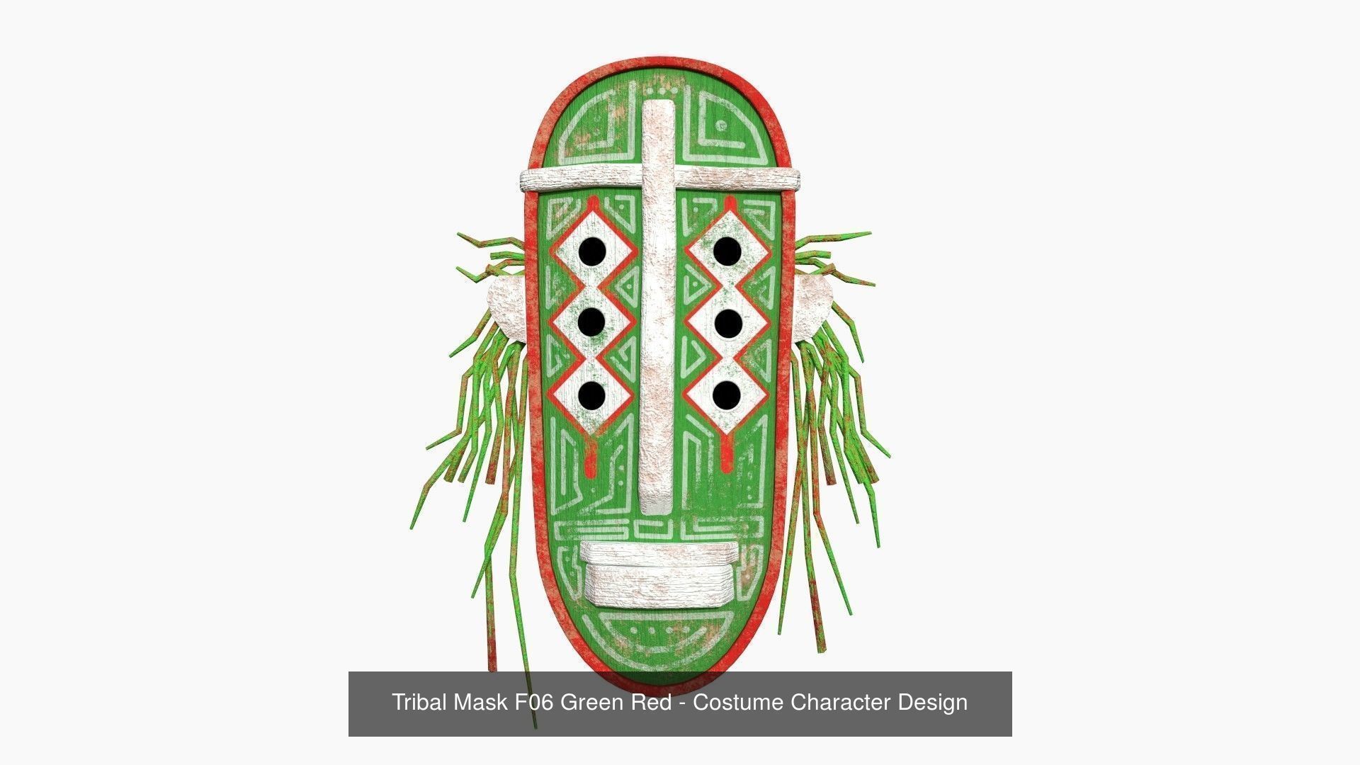 100 Tribal Masks Super Collection - Costume Character Design _117