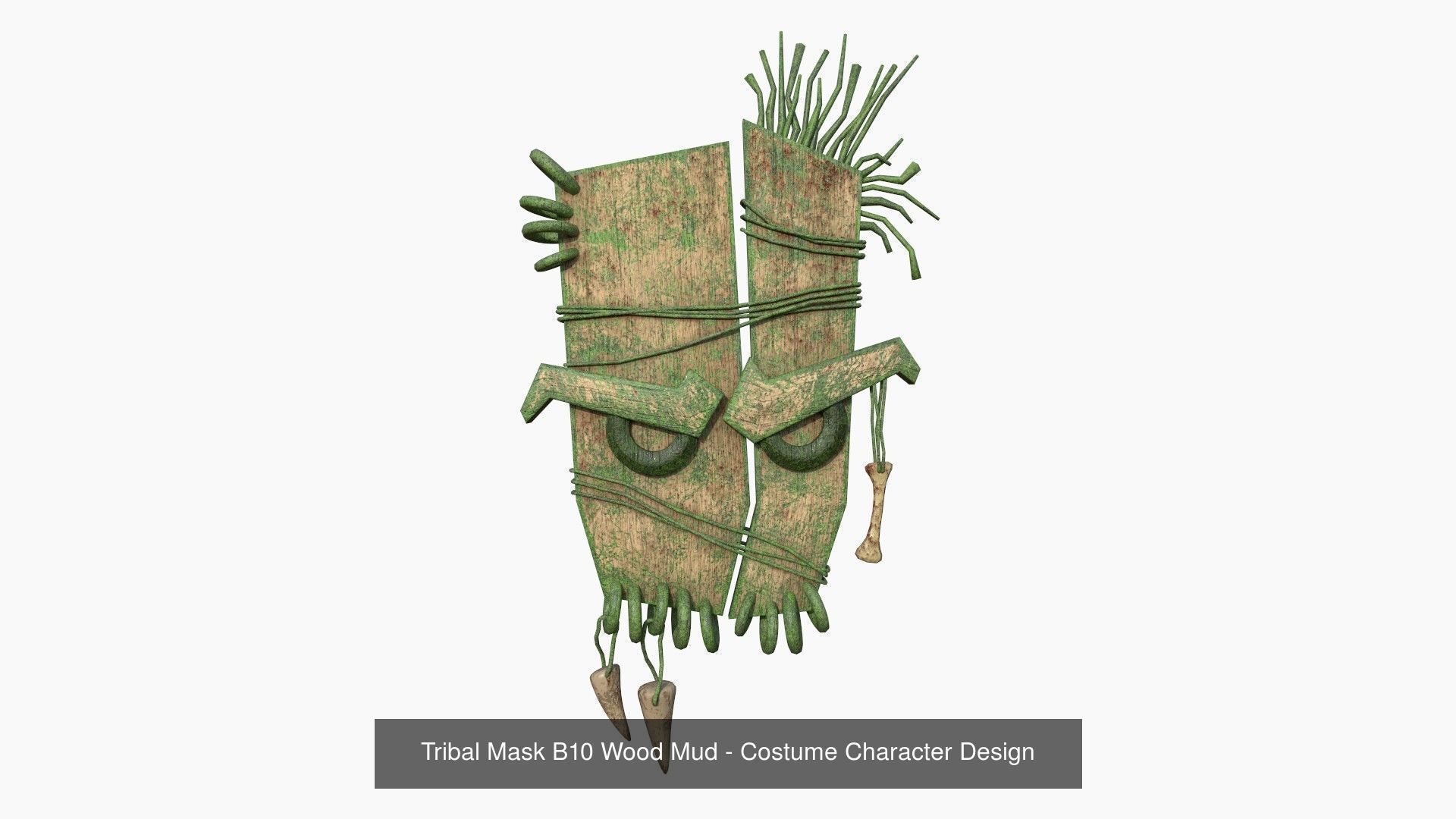 100 Tribal Masks Super Collection - Costume Character Design _45