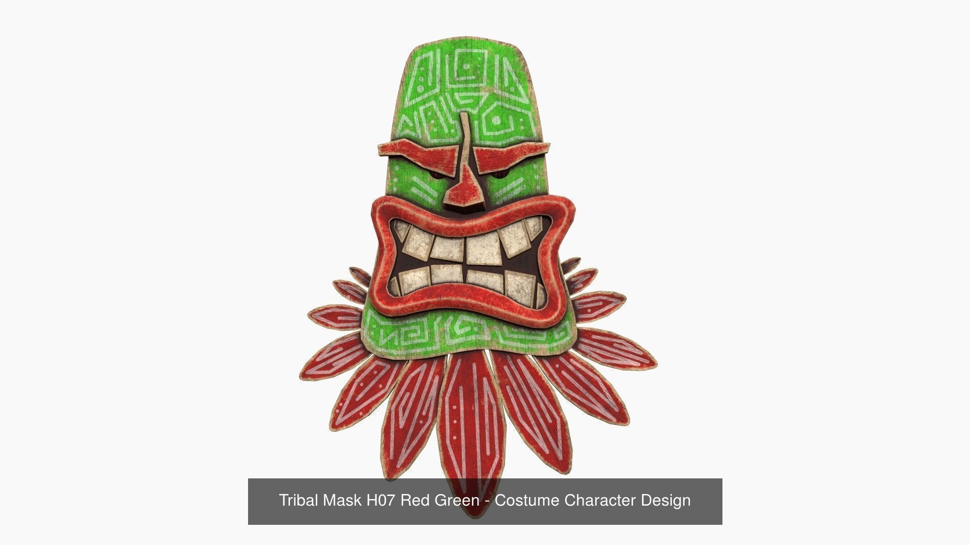 100 Tribal Masks Super Collection - Costume Character Design _159
