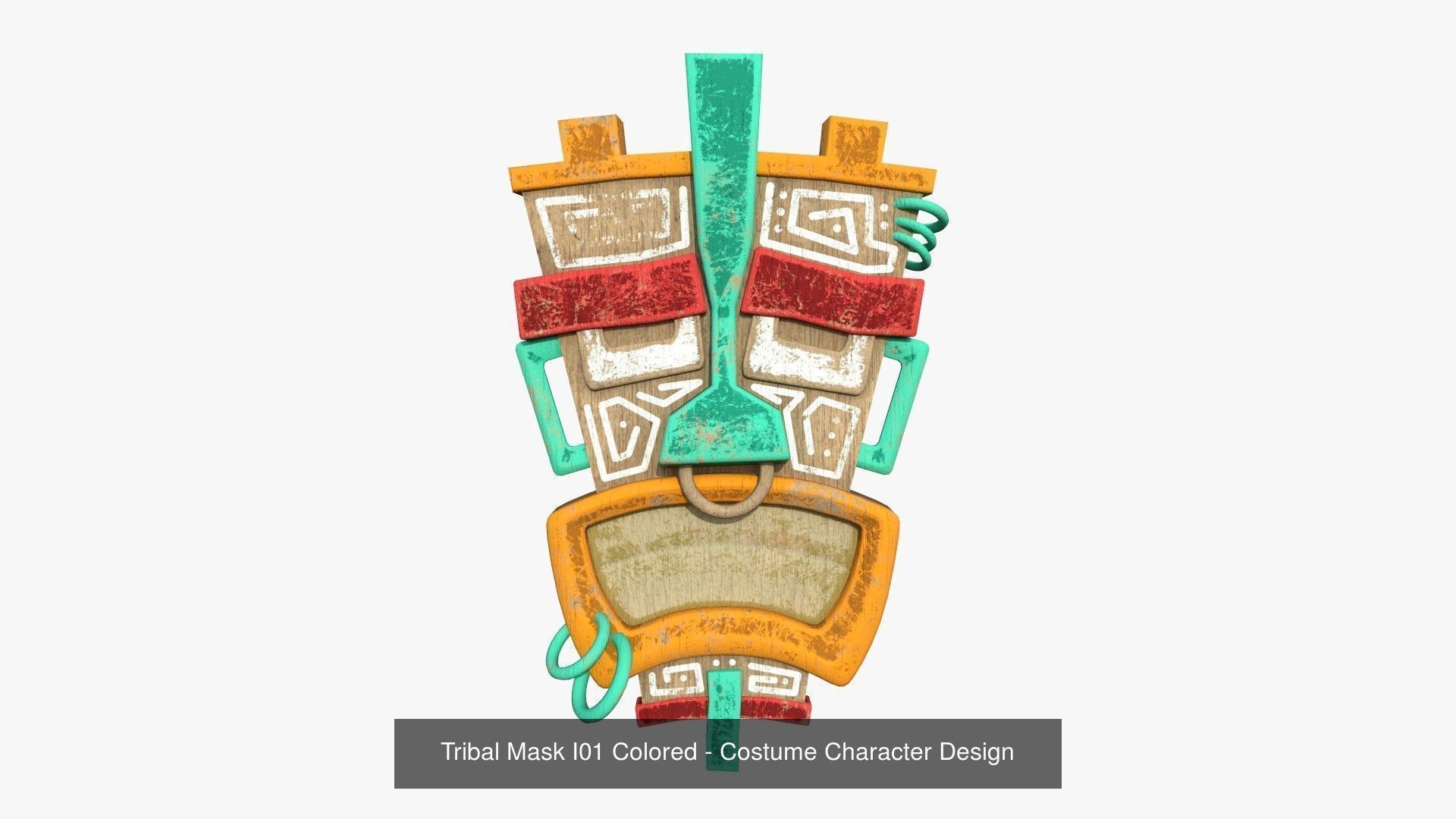 100 Tribal Masks Super Collection - Costume Character Design _167