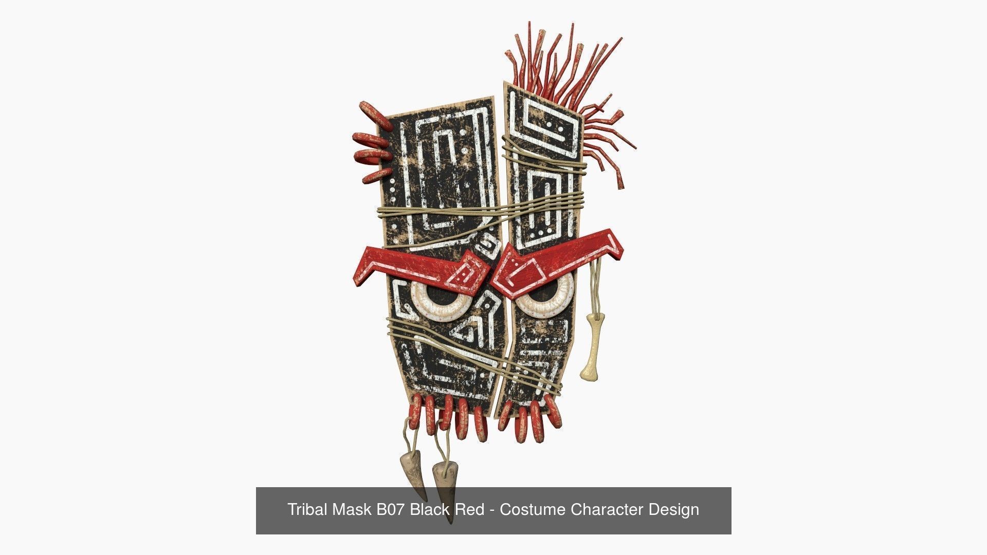 100 Tribal Masks Super Collection - Costume Character Design _39