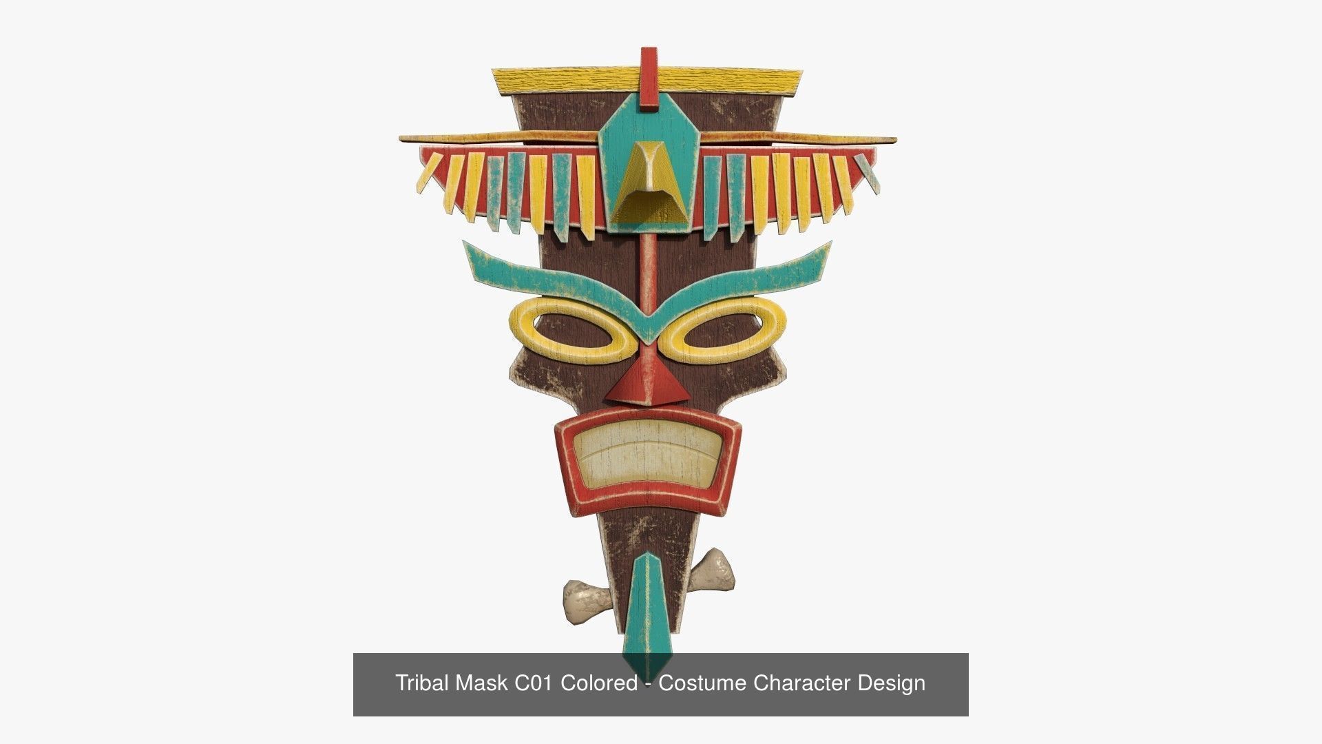 100 Tribal Masks Super Collection - Costume Character Design _47