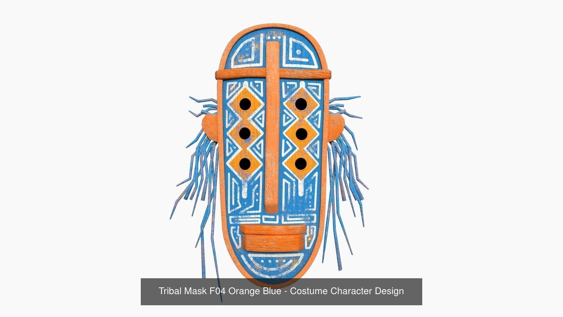 100 Tribal Masks Super Collection - Costume Character Design _113