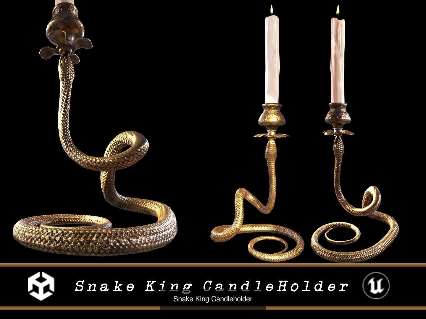 Snake King Set  3D Model Collection_7