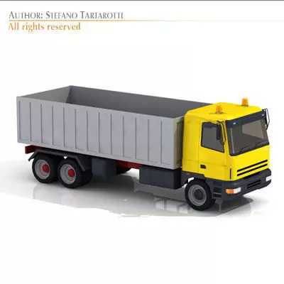 Constructions truck 3D model