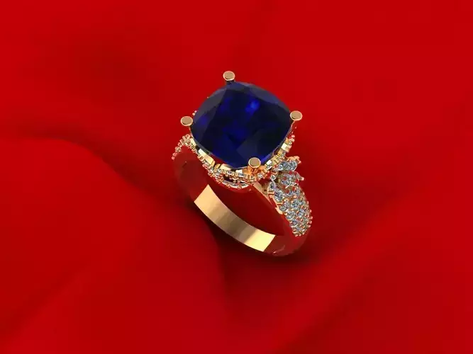Precious Gemstone Ring