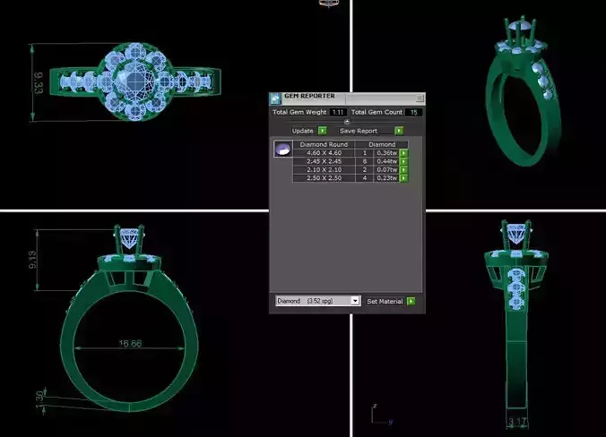 Women Wedding Ring R10