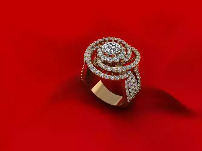 Twist Diamond Ring R8
