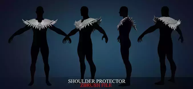 shoulder protector 3D model