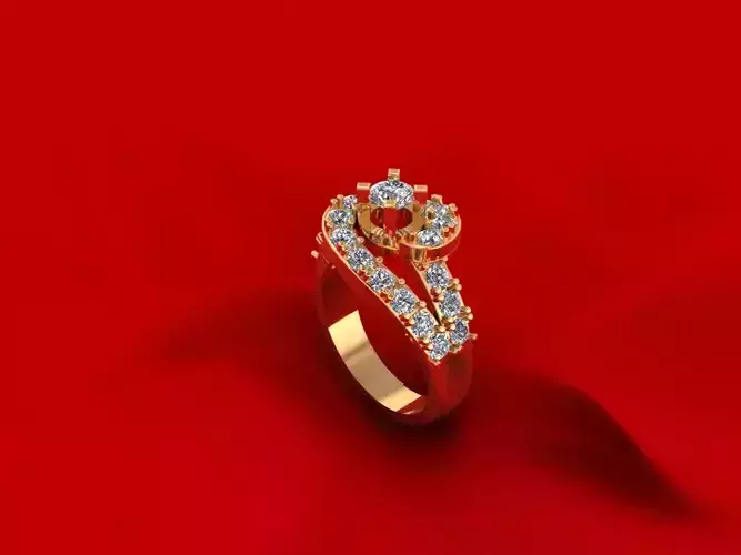 Women Diamond Ring R8