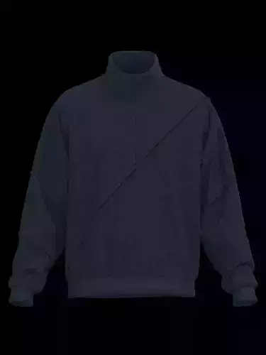 Male halfzip long sleeve