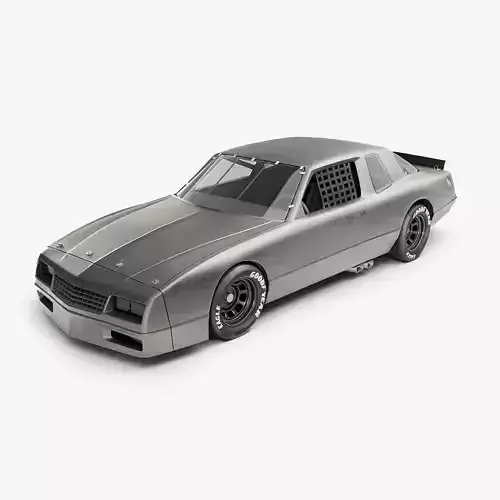 1986 Chevy Monte Carlo - Stock Car 3D model