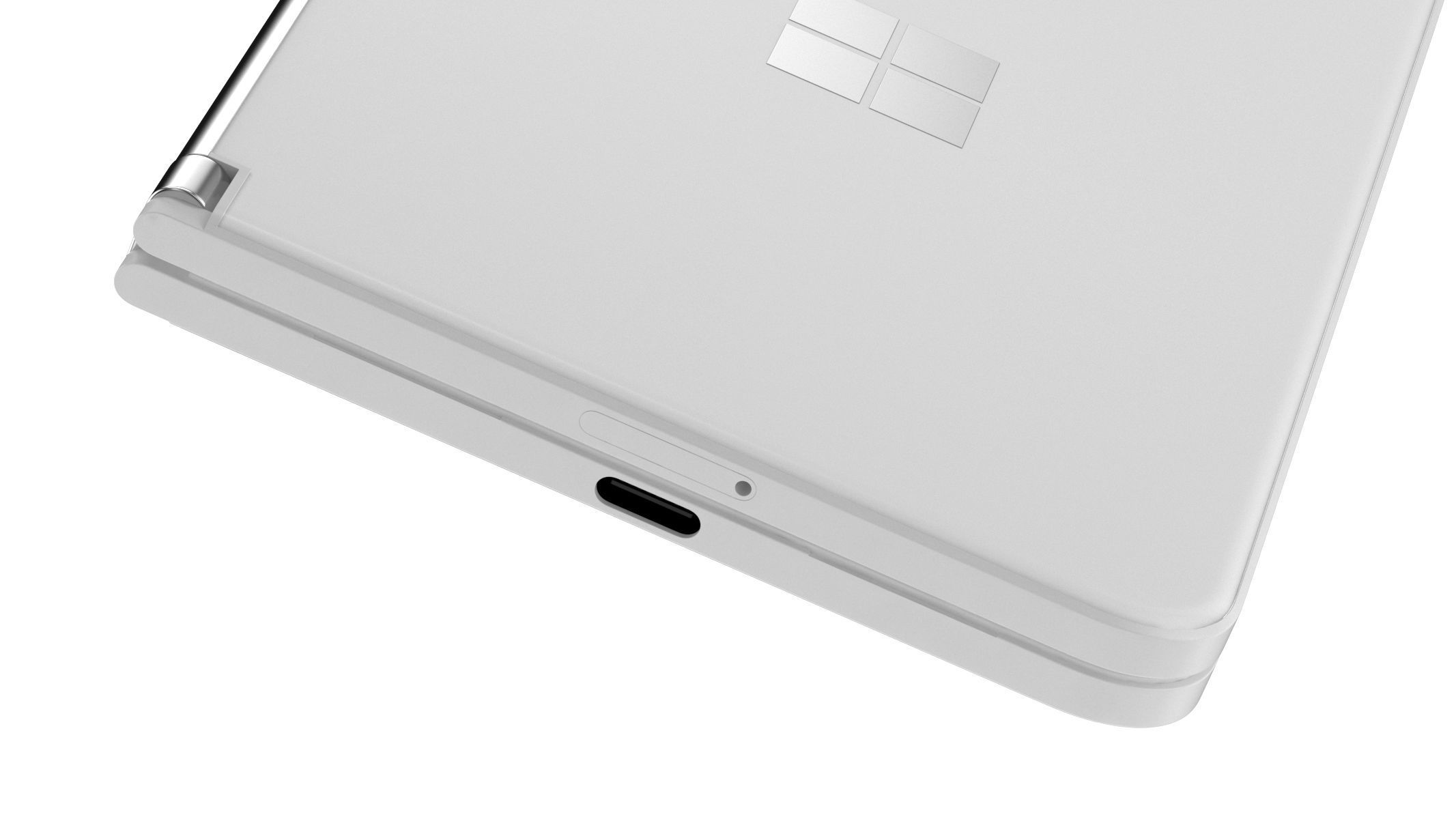 Microsoft surface Duo 2 White 3D model_5