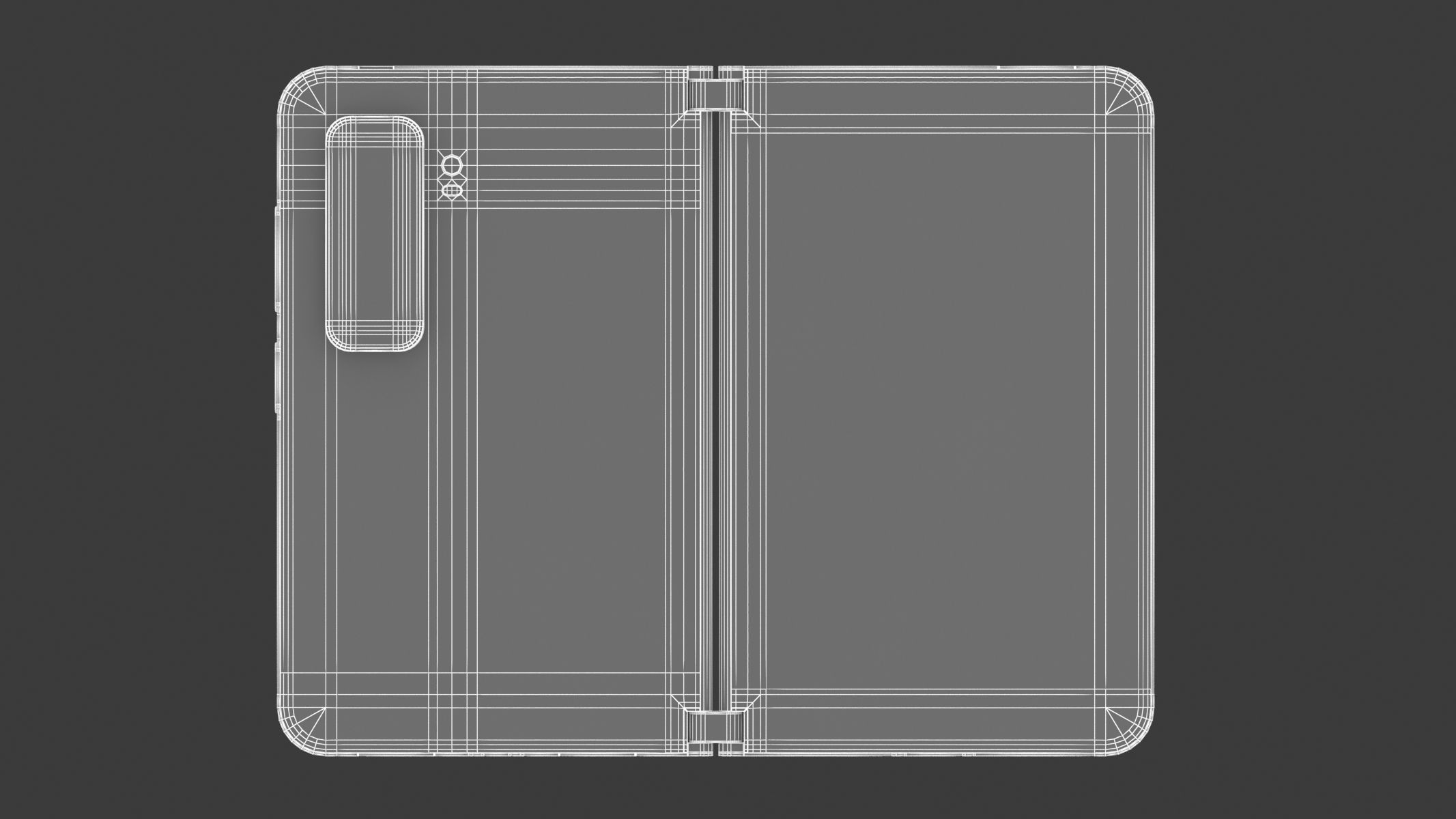 Microsoft surface Duo 2 White 3D model_10