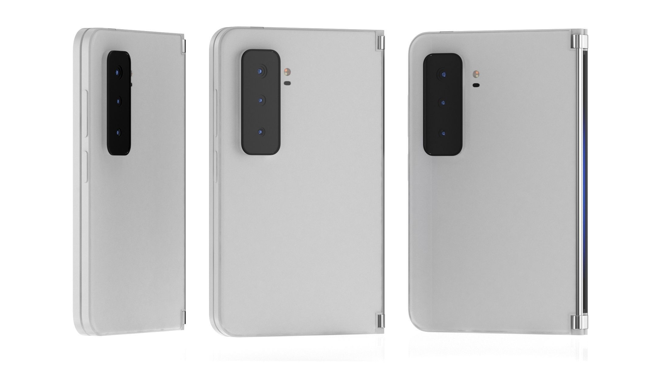 Microsoft surface Duo 2 White 3D model_8