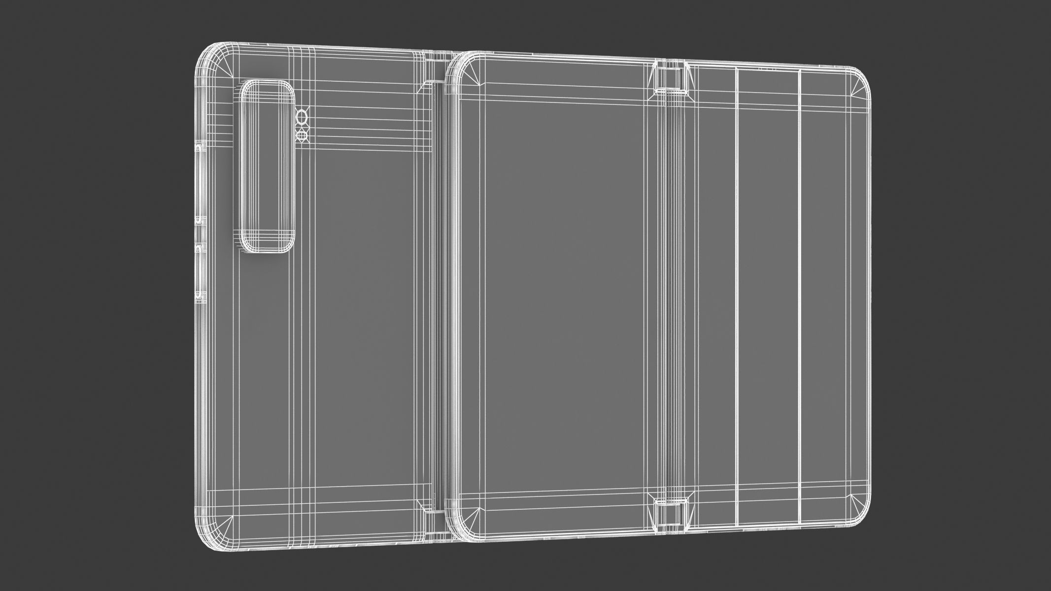 Microsoft surface Duo 2 White 3D model_11