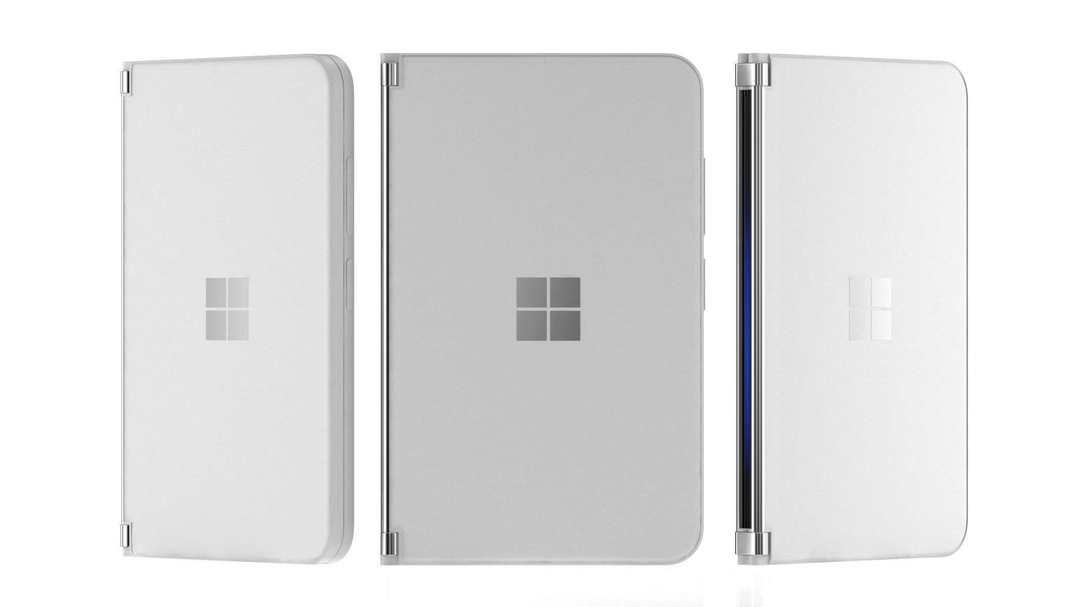 Microsoft surface Duo 2 White 3D model_7